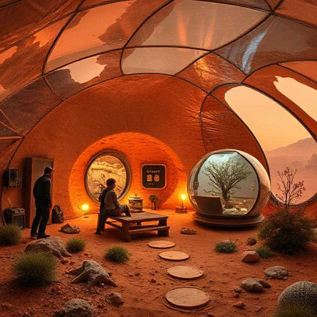 Vision of life on Mars