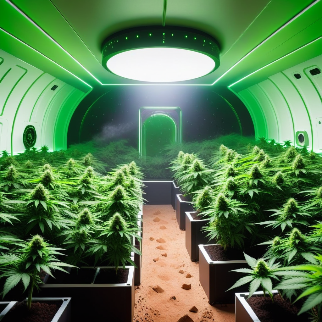 AI-optimized crop growth system